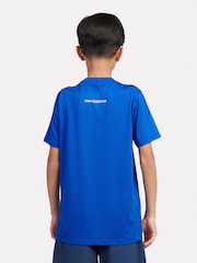 New Balance Blue Kids Athletics T-Shirt - Image 3 of 6