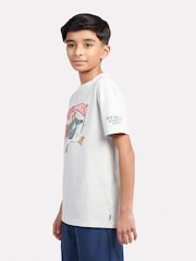 New Balance Grey Kids Mascot Athletics 100% Cotton T-Shirt - Image 2 of 9