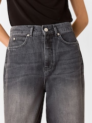 Whistles Authentic Barrel Leg 100% Cotton Jeans - Imagen 4 de 5