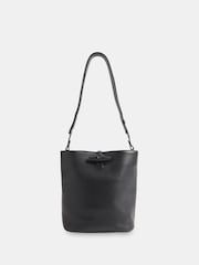 Whistles Black Cleo Toggle Bucket Bag - Image 1 of 5
