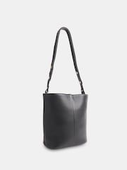Whistles Black Cleo Toggle Bucket Bag - Image 2 of 5