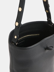 Whistles Black Cleo Toggle Bucket Bag - Image 3 of 5
