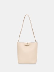 Whistles Cream Cleo Toggle Bucket Bag - Image 1 of 4