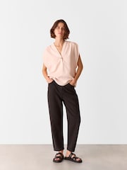 Whistles Pink Gwen Sleeveless Blouse - Image 3 of 5