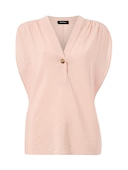 Whistles Pink Gwen Sleeveless Blouse - Image 5 of 5
