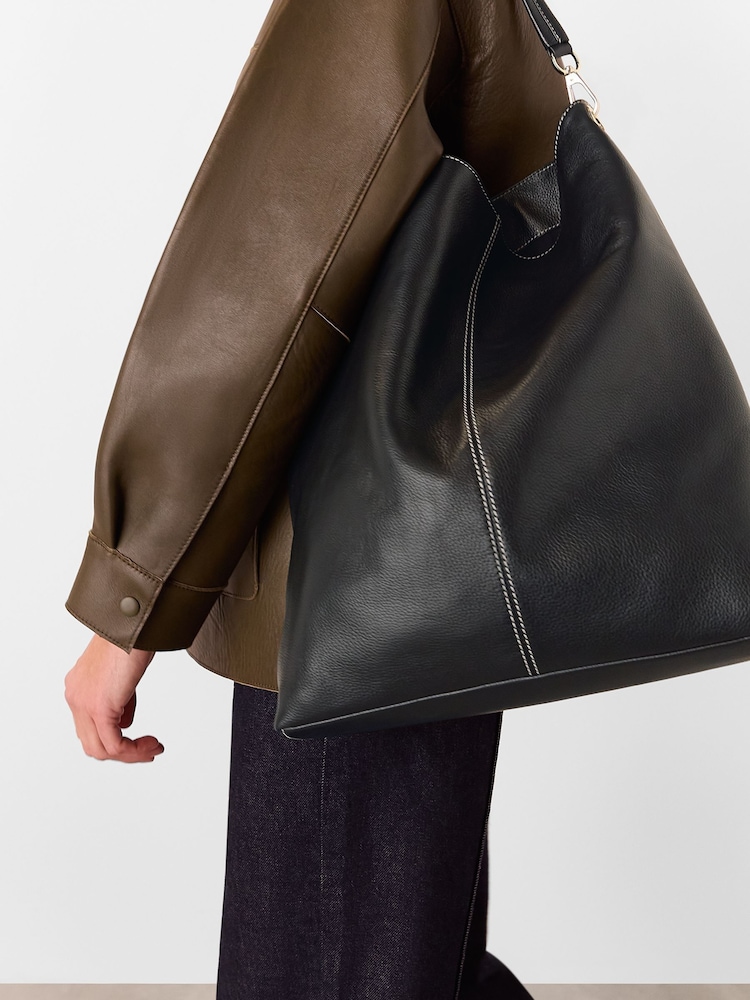 Whistles Kamil Contrast Stitch Tote Bag - Bild 6 von 6