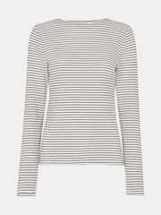 Whistles Stripe Detail Alto Neck Top - Imagen 5 de 5