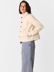 Whistles Nude Mia Pocket Detail Jacket - Image 3 of 5