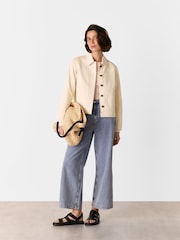 Whistles Nude Mia Pocket Detail Jacket - Image 4 of 5