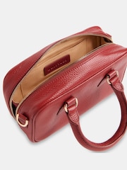 Whistles Red Lois Bowling Cross-Body Bag - Image 3 of 5
