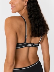 Whistles Black Piper Contrast Bikini Top - Image 3 of 4