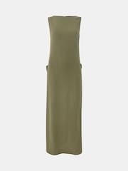 Whistles Green Tie Side Beach Dress - Image 5 of 5