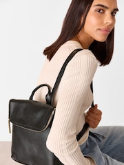 Whistles Black Mini Verity Backpack - Image 5 of 5