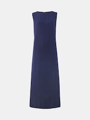 Whistles Blue Tie Side Beach Dress - Image 5 of 5