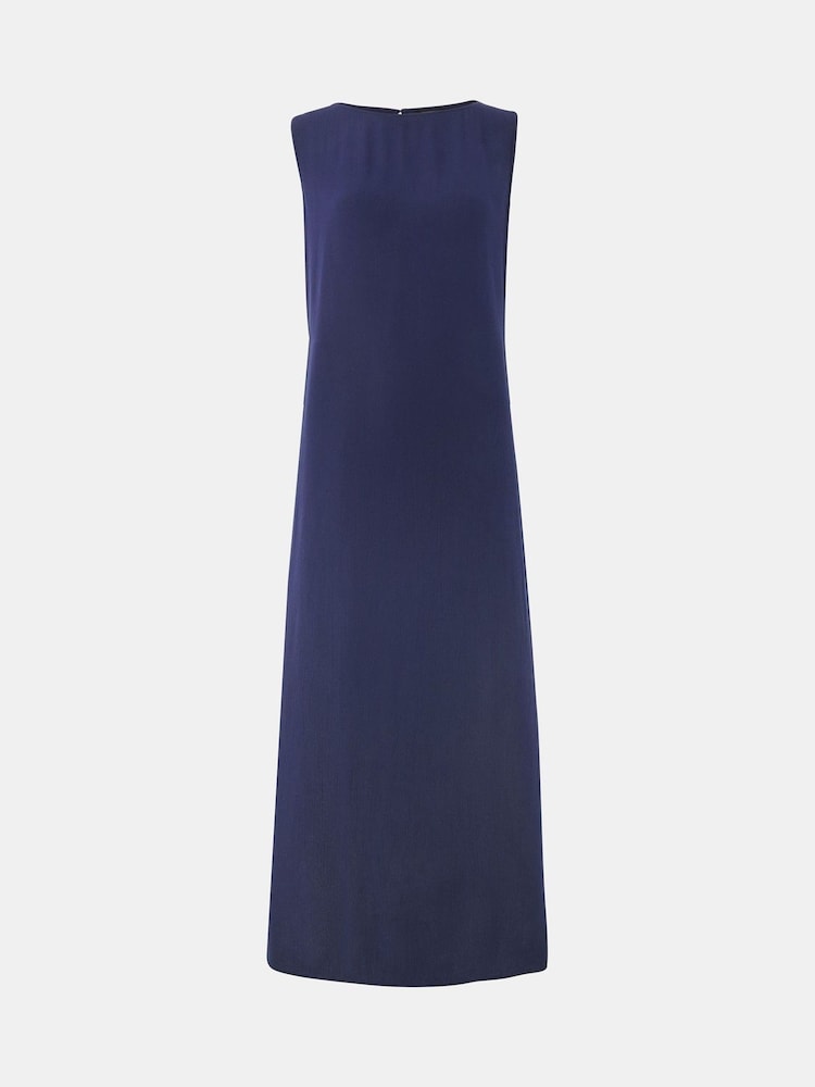 Whistles Blue Tie Side Beach Dress - Image 5 of 5