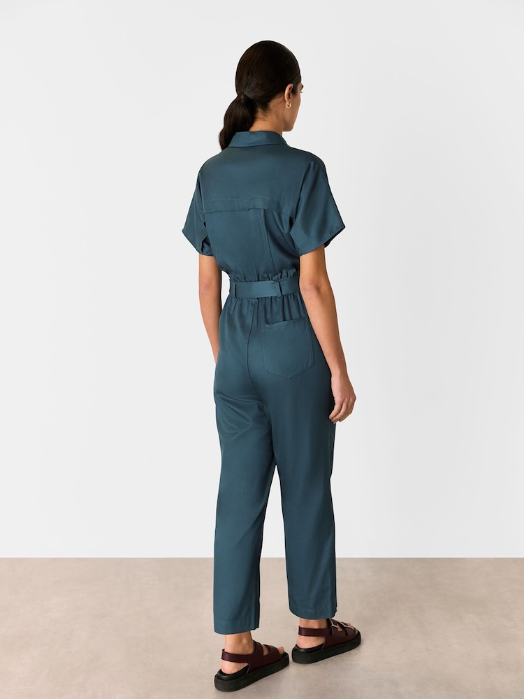 Whistles Relaxed Shoulder Seam Jumpsuit - Imagen 2 de 5
