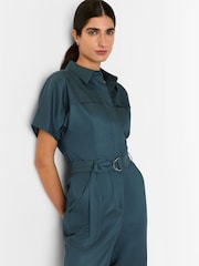 Whistles Relaxed Shoulder Seam Jumpsuit - Imagen 3 de 5