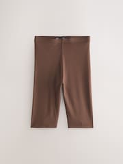 Chocolate Brown Jersey Cycle Shorts - Image 5 of 7