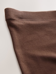 Chocolate Brown Jersey Cycle Shorts - Image 6 of 7