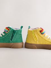 Več mavric - Little Bird by Jools Oliver športni copati Curduroy Hi-Top - Slika 4 iz 5