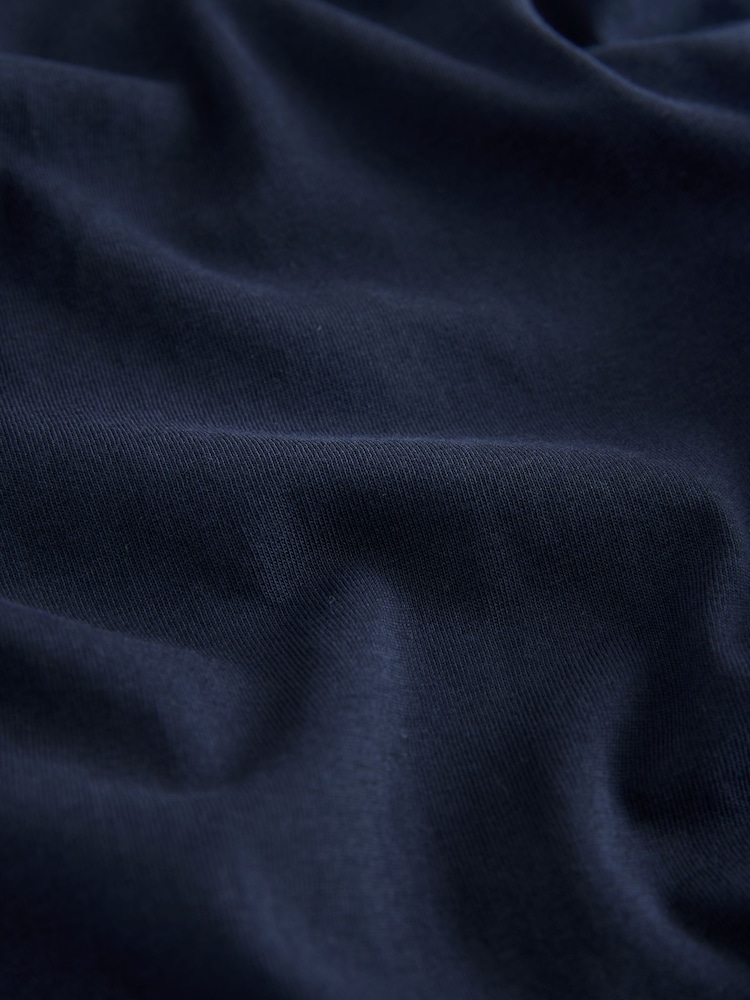 Brown/Navy Blue Long Sleeve Jersey Pyjamas Set - Image 10 of 10 Brown/Navy Blue Long Sleeve Jersey Pyjamas Set - Image 10 of 10
