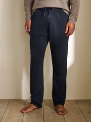 Brown/Navy Blue Long Sleeve Jersey Pyjamas Set - Image 3 of 10