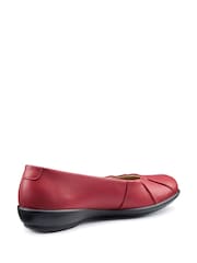 Hotter Red Regular Fit Rhea Slip-On Shoes - Image 3 of 4