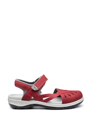Hotter Red Extra Wide Fit Quest Touch Fastening Sandals - Image 1 of 4