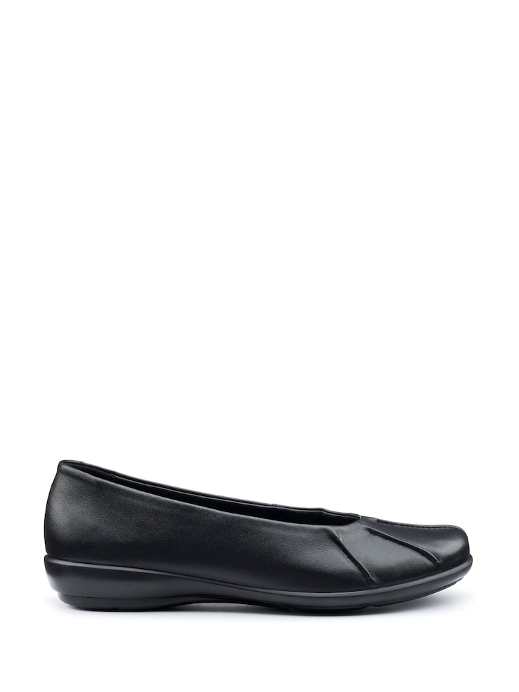 Hotter Black Regular Fit Rhea Slip-On Shoes - Image 1 of 4