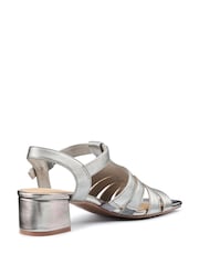 Hotter Grey Regular Fit Portofino II Buckle Sandals - Image 3 of 4