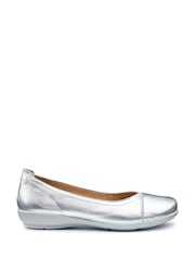 Hotter Silver Wide Fit Robyn II Slip-Ons Shoes - Image 1 of 4