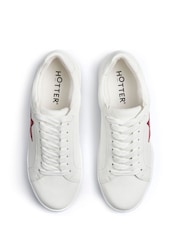 Hotter White Regular Fit Star Lace-Up Shoes - Image 4 of 4