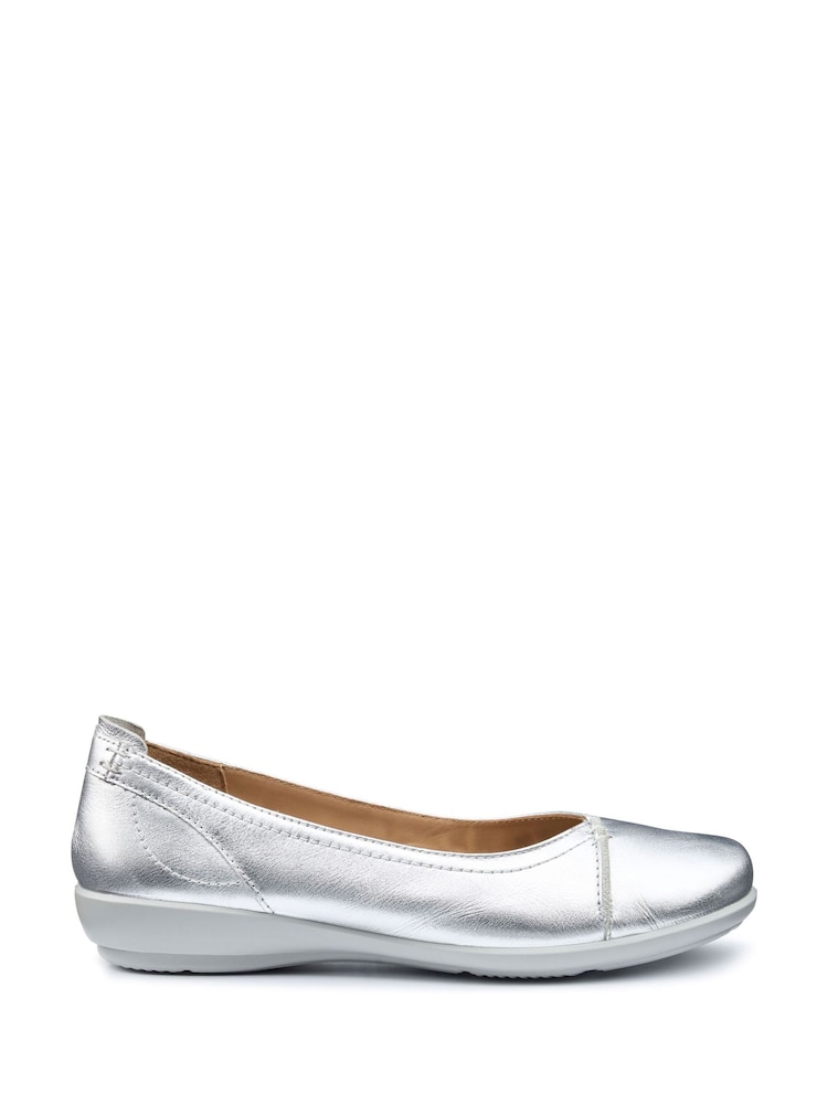 Hotter Silver Regular Fit Shake II Touch-Fastening Shoes - Image 1 of 4