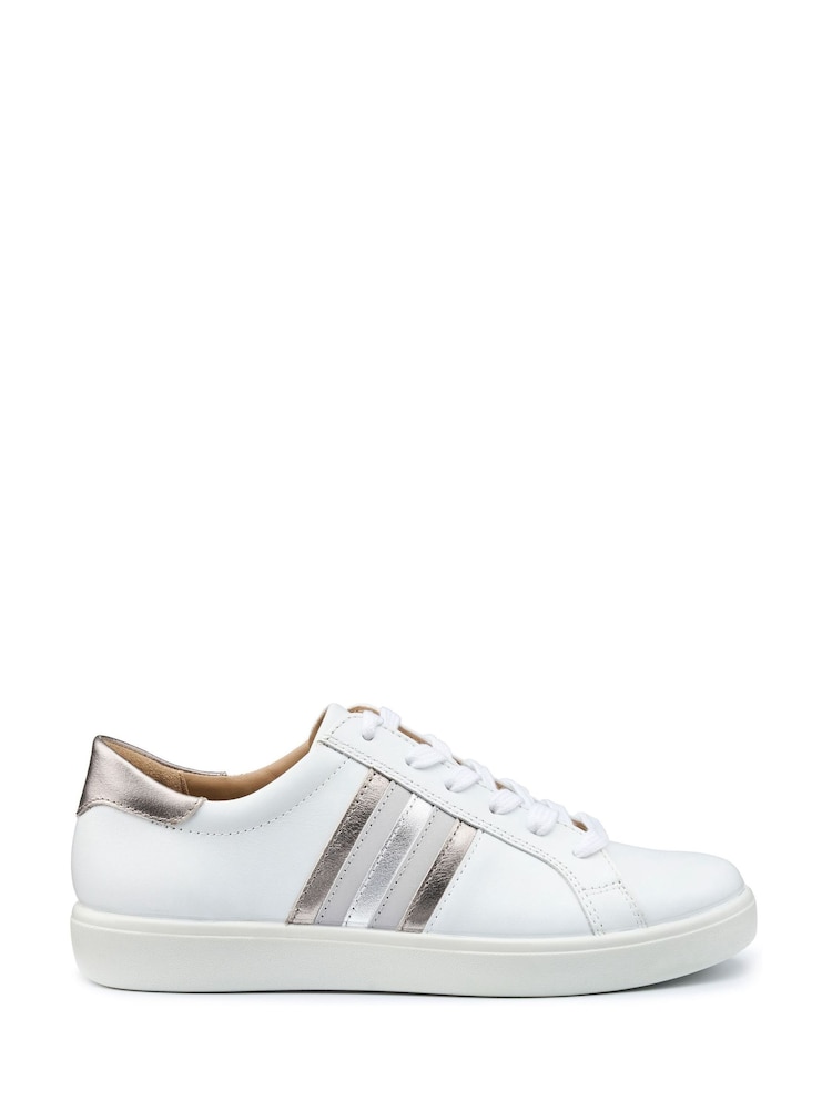 Hotter White Wide Fit Switch Lace-Up Shoes - Image 1 of 4