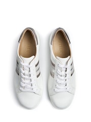 Hotter White Wide Fit Switch Lace-Up Shoes - Image 4 of 4