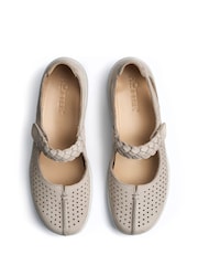 Hotter Grey Extra Wide Fit Quake II Touch Fastening Shoes - Image 4 of 4