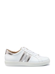 Hotter White Extra Wide Fit Switch Lace-Up Trainer - Image 1 of 4