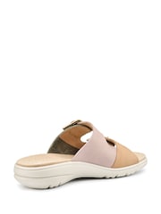 Hotter Green Regular Fit Sunny Slip-On/Buckle Sandals - Image 3 of 4