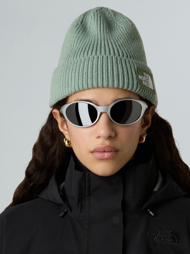 Beanie kapa z manšeto in logotipom The North Face - Slika 1 iz 1