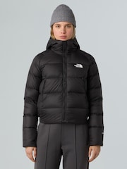 The North Face Black Hyalite Down Hooded Puffer Jacket - Image 1 of 4