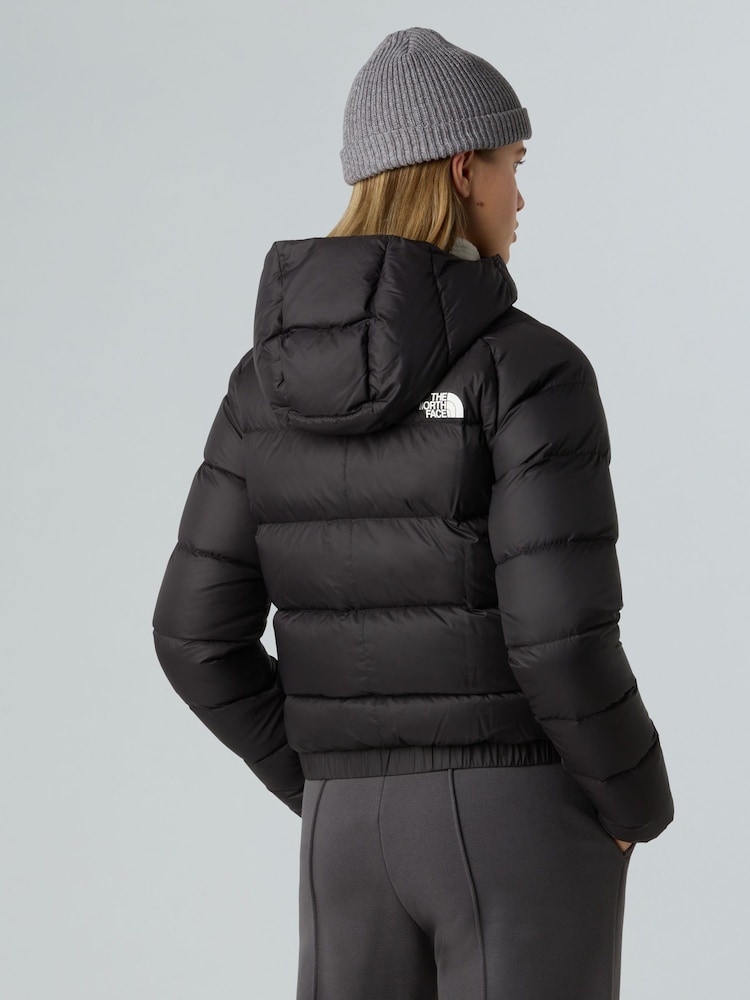The North Face Black Hyalite Down Hooded Puffer Jacket - Image 2 of 4