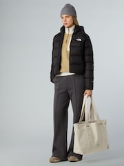 The North Face Black Hyalite Down Hooded Puffer Jacket - Image 4 of 4