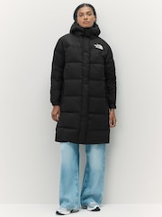 The North Face Black Nuptse Puffer Parka Jacket - Image 3 of 6