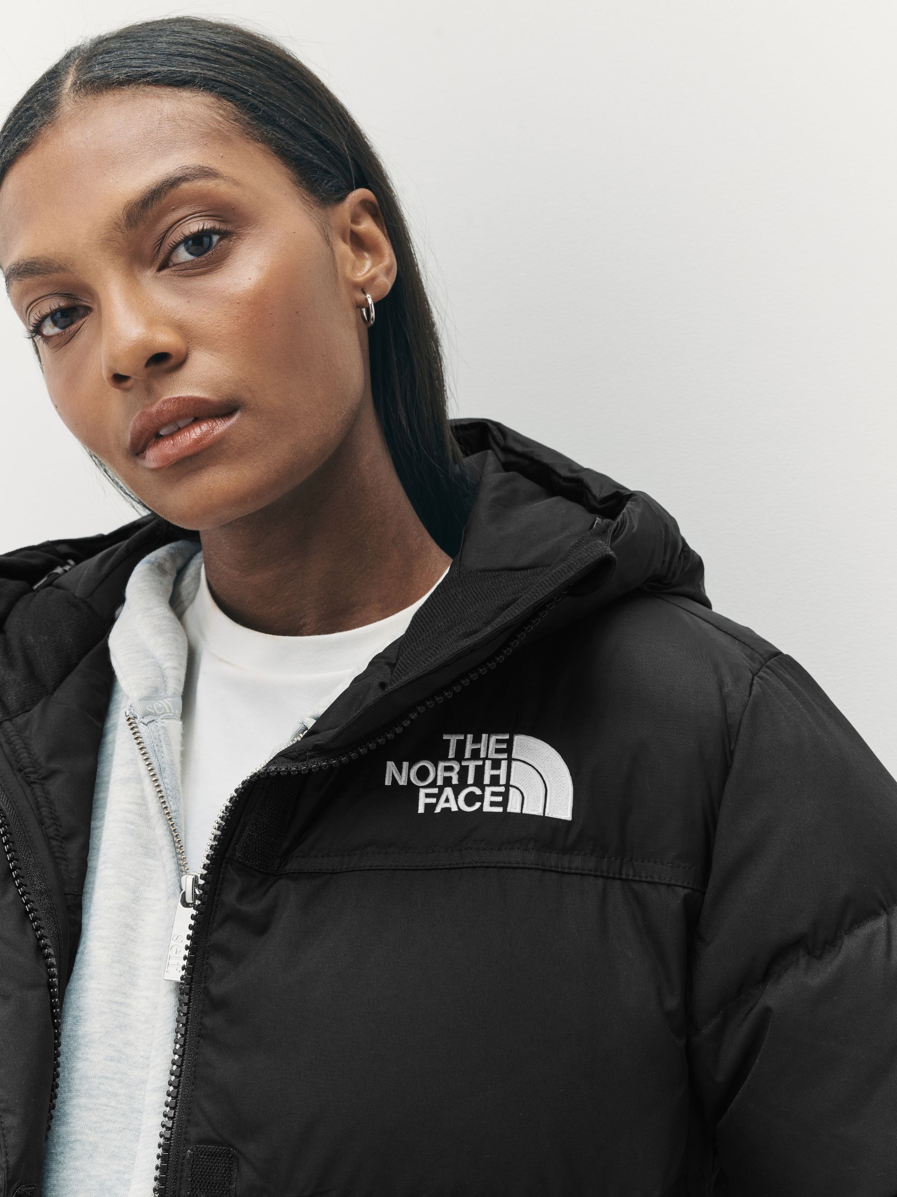 Buy The North Face Black Nuptse Puffer Parka Jacket from Next