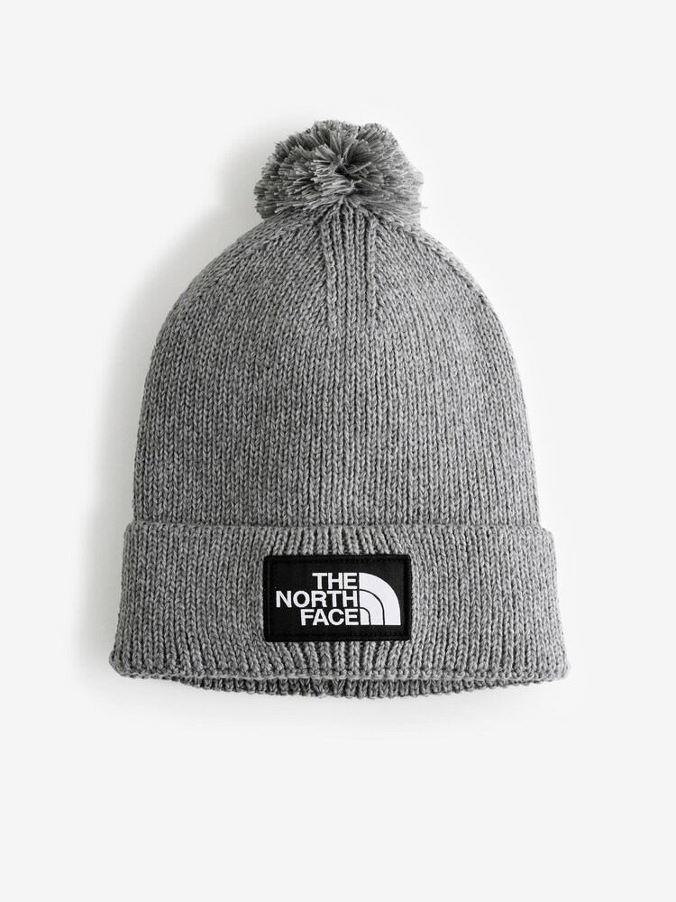 The North Face Logo Box Pom Beanie - صورة 1 من 1