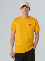 The North Face Yellow M Never Stop Exploring T-Shirt - Image 1 of 5