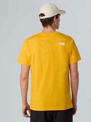 The North Face Yellow M Never Stop Exploring T-Shirt - Image 3 of 5