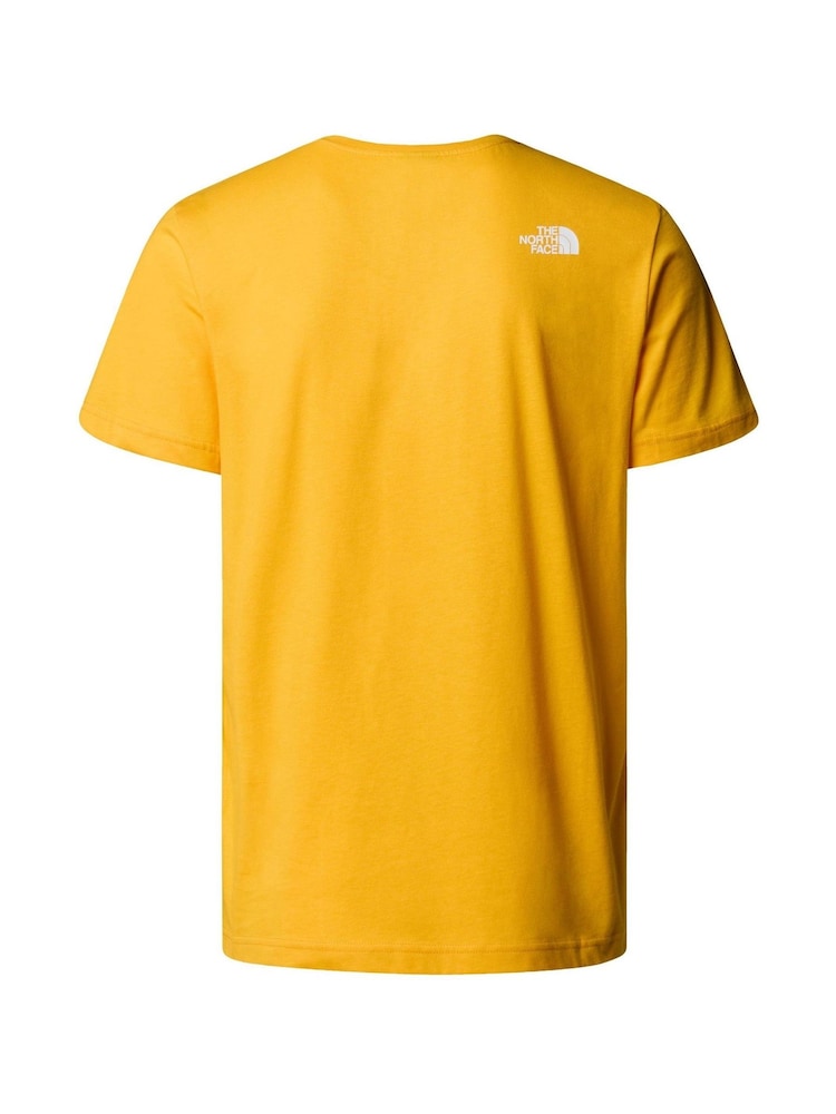 The North Face Yellow M Never Stop Exploring T-Shirt - Image 5 of 5