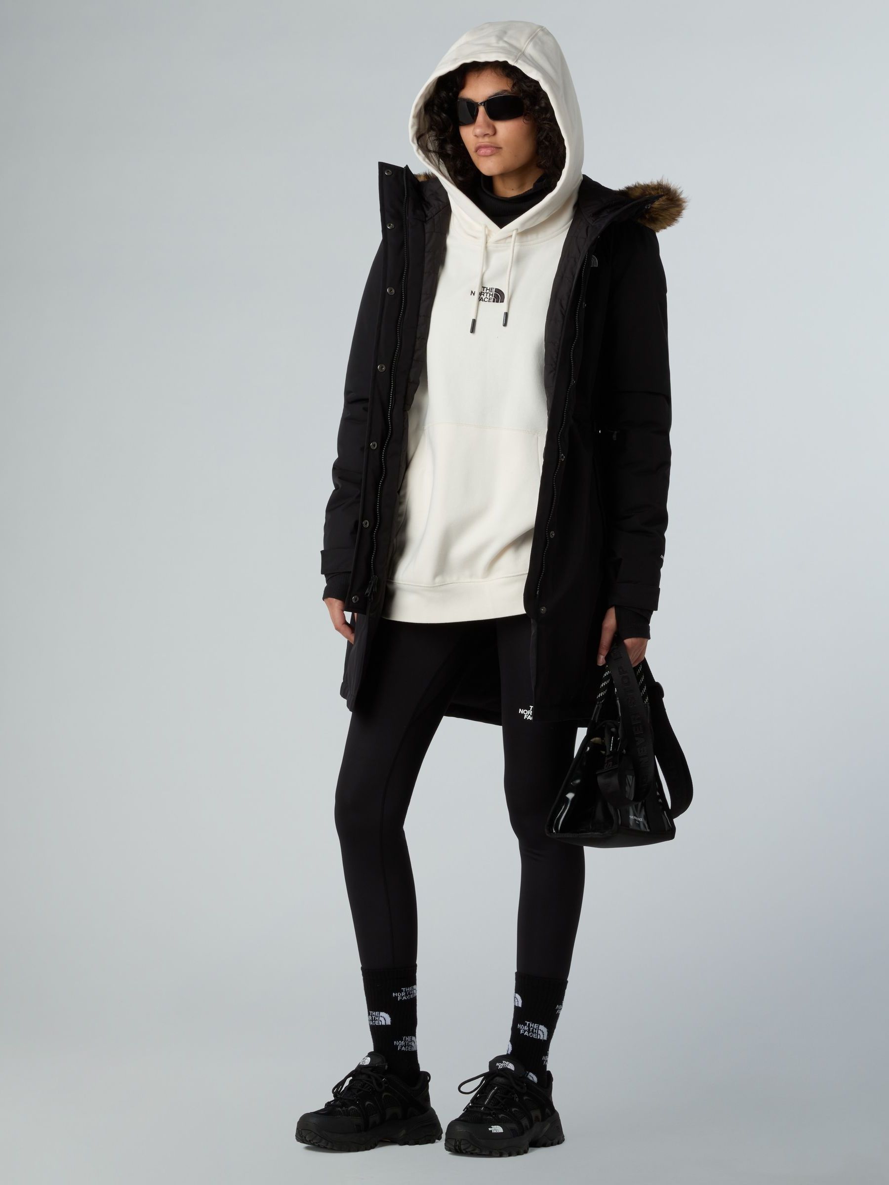 Buy The North Face Black Zaneck Parka Coat from Next USA