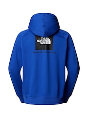 The North Face Blue Raglan Box NSE Hoodie - Image 2 of 2